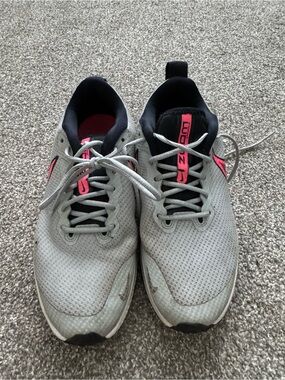 Nike Light Gray and Pink Women's Running Sneakers